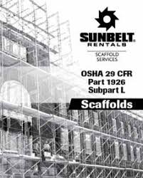 sunbelt rentals scaffolding